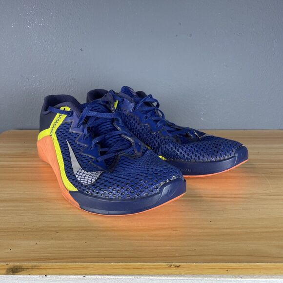 Nike Metcon 6 Deep Royal Blue Mango Cross Fit Shoes CK9388-400 Men’s Size 12 - Picture 2 of 12